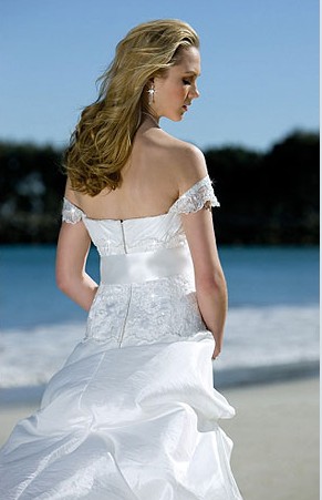 Orifashion HandmadeRomantic Beach Bridal Gown / Wedding Dress BE